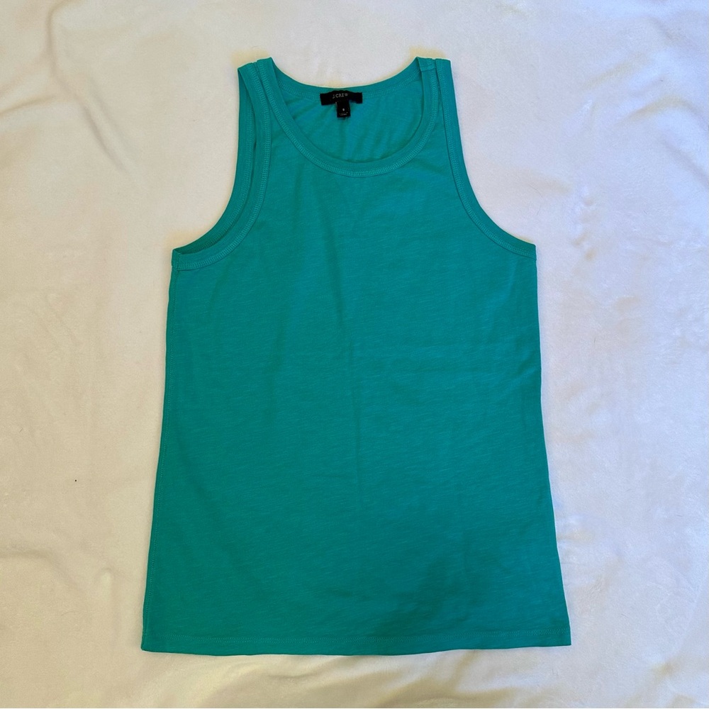 J Crew - size S - tank top - turquoise